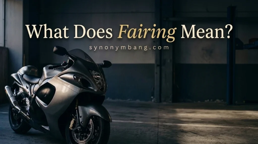 What Does Fairing Mean