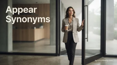 Appear Synonyms