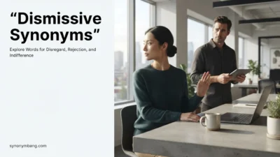 dismissive synonyms