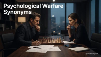 Psychological Warfare Synonyms