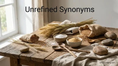 Unrefined Synonyms