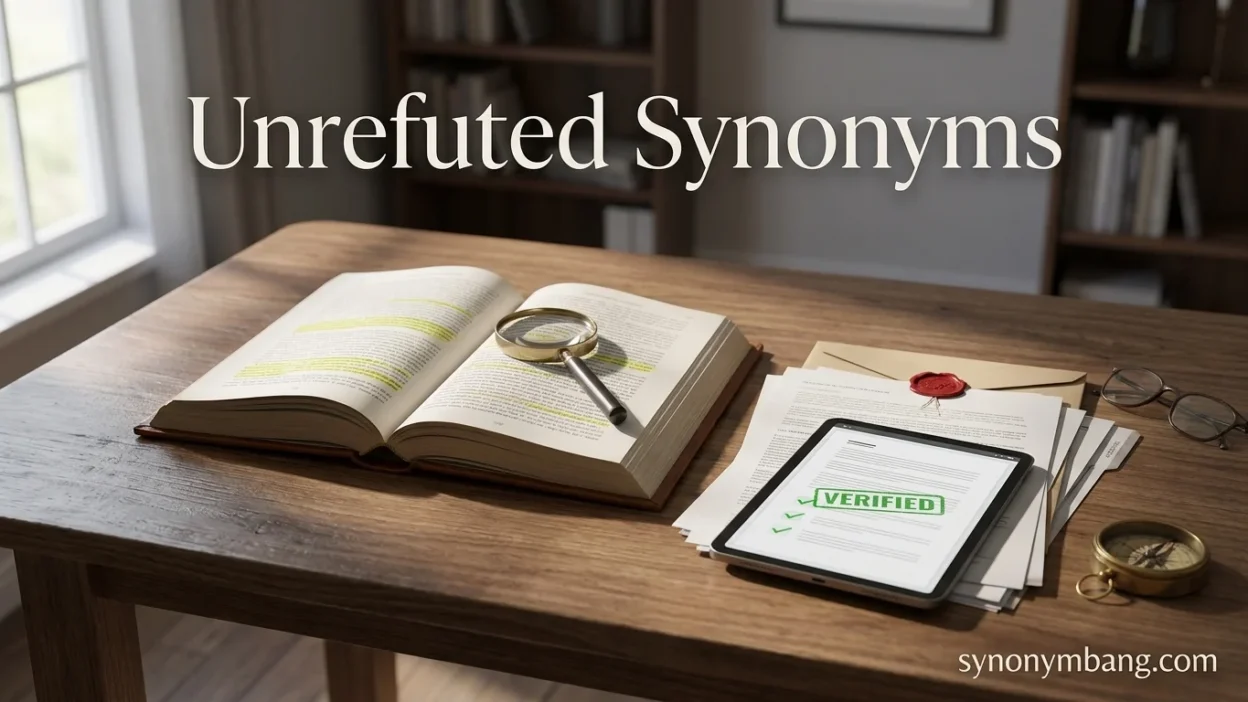Unrefuted Synonyms