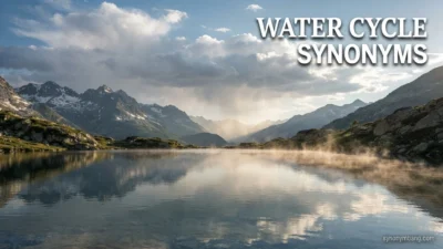 Water Cycle Synonyms