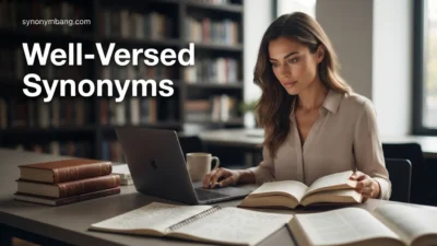 Well Versed Synonyms