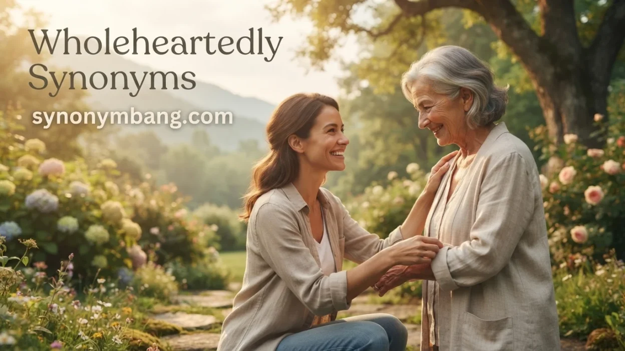 Wholeheartedly Synonyms