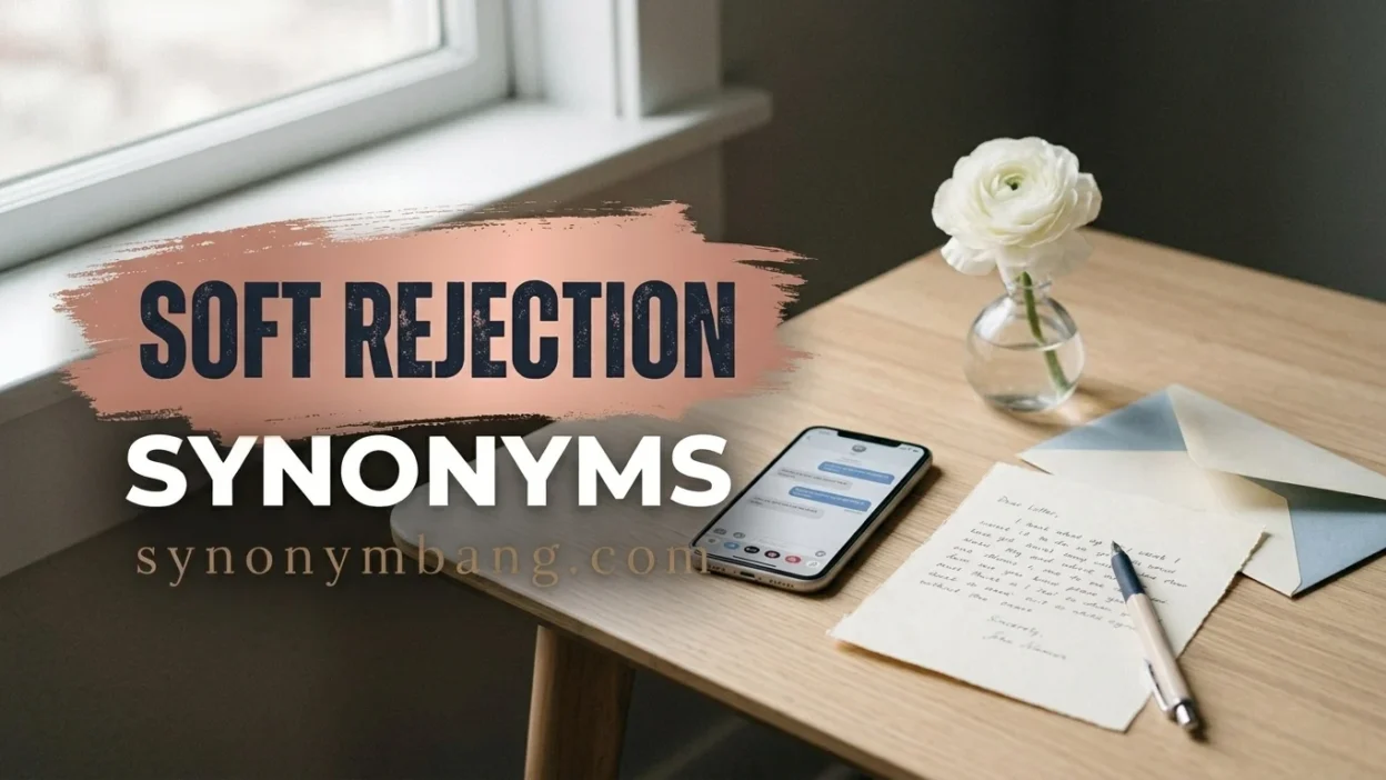 Soft Rejection Synonyms